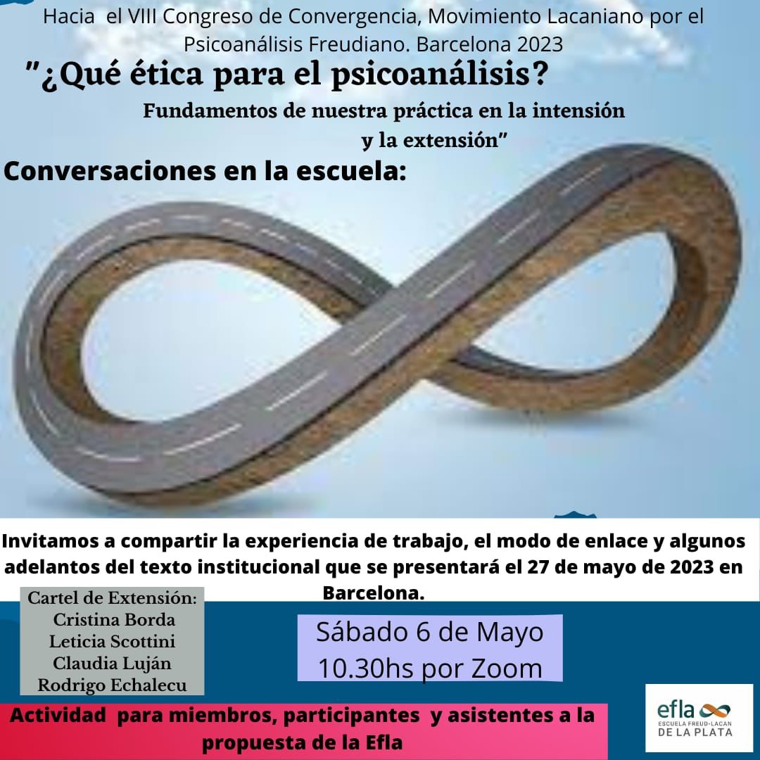 Flyer ¿Qué etica para el psicoanalisis?