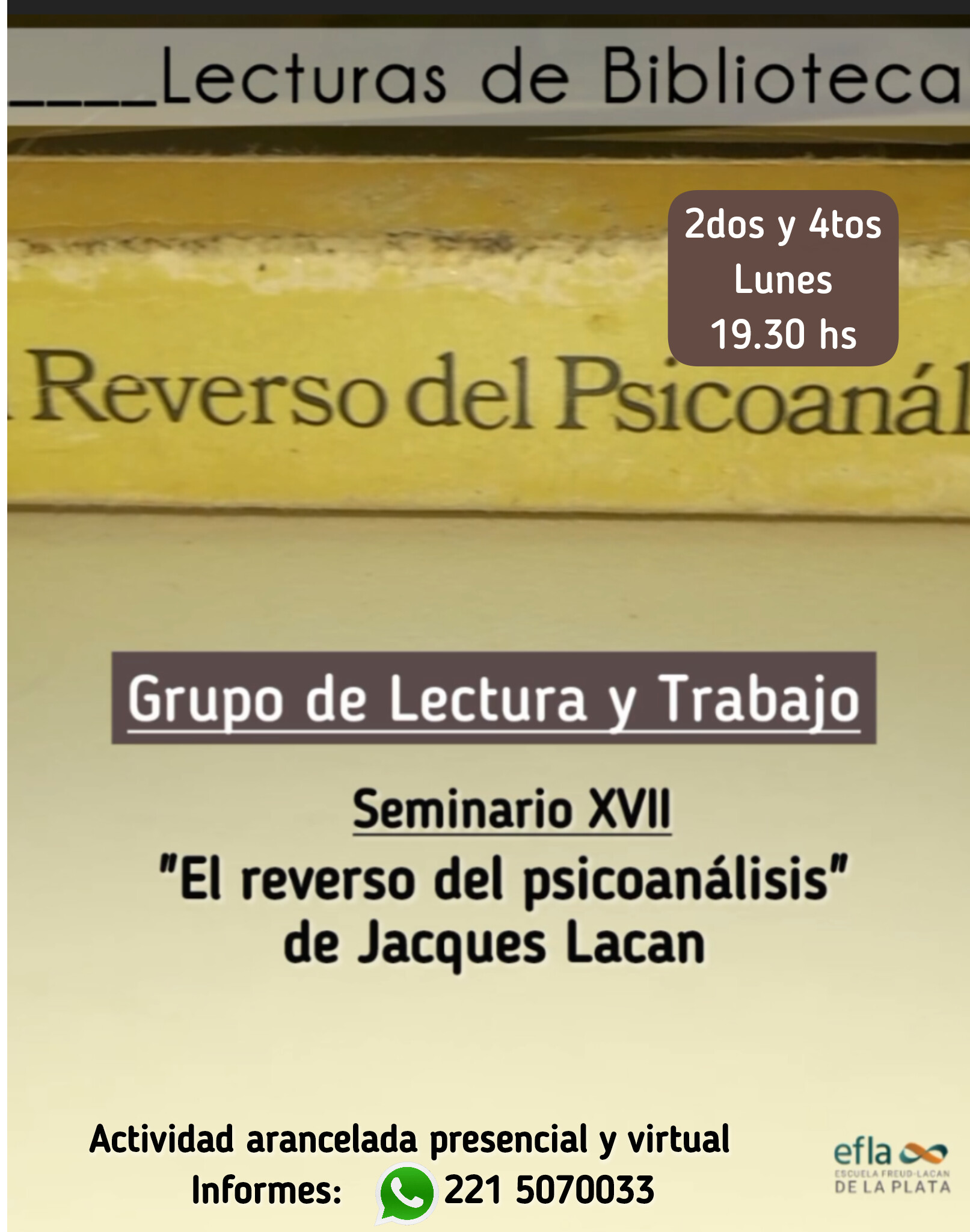 Flyer REVERSO DEL PSICOANALAISIS