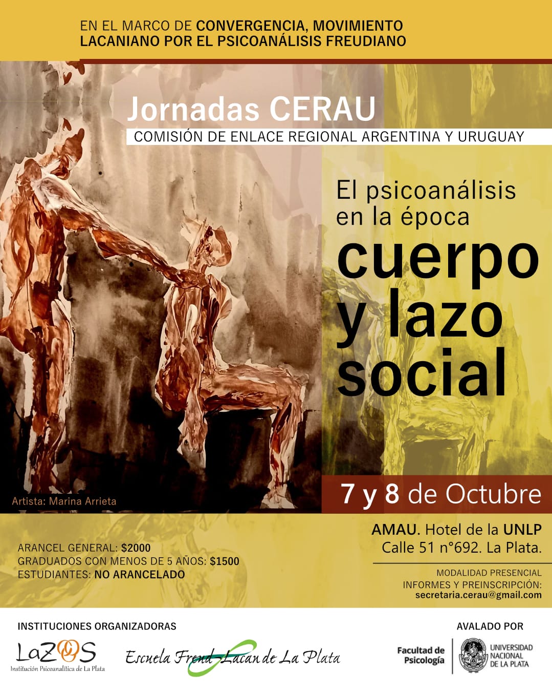 Flyer Jornadas CERAU