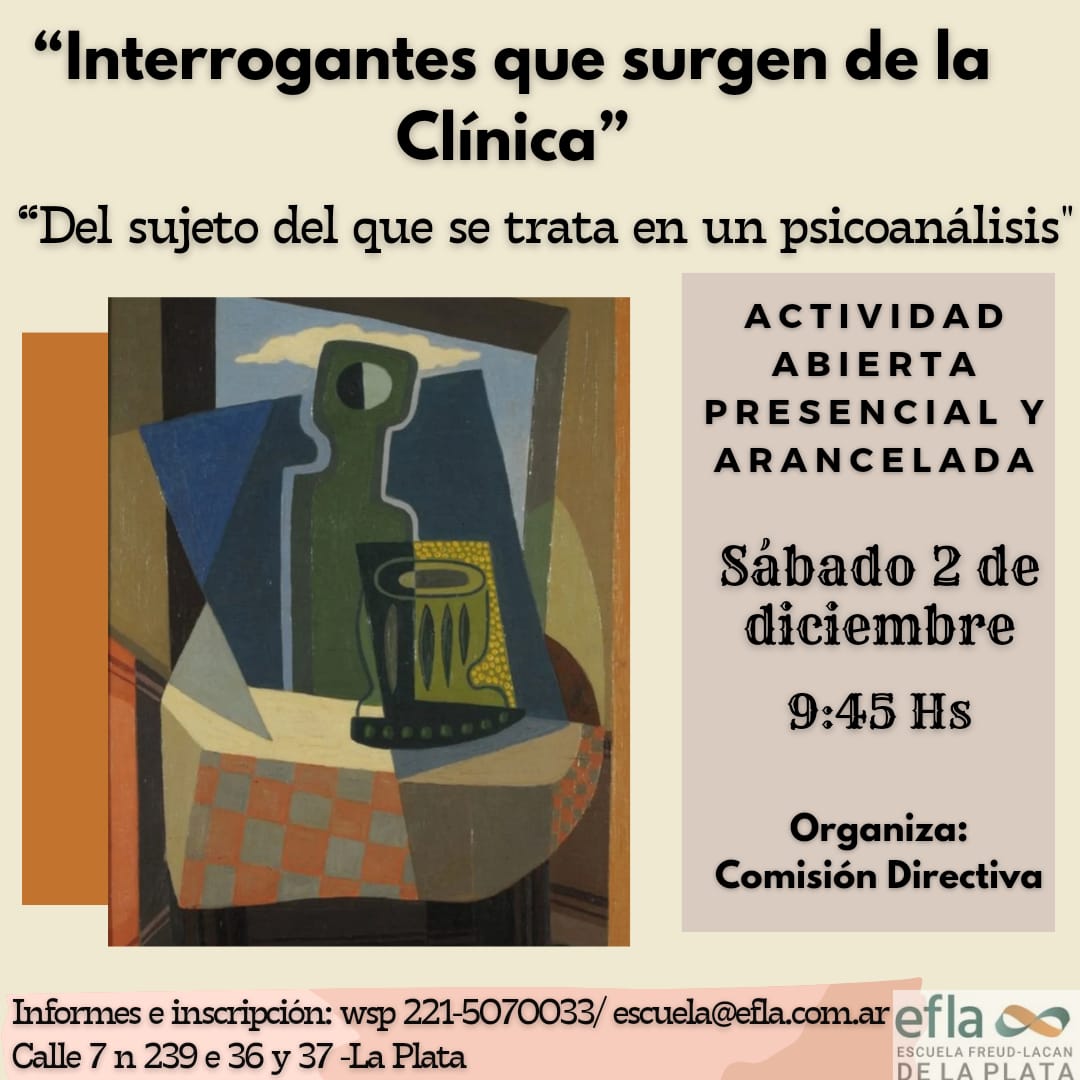 Flyer interrogantes que surgen de la clinica