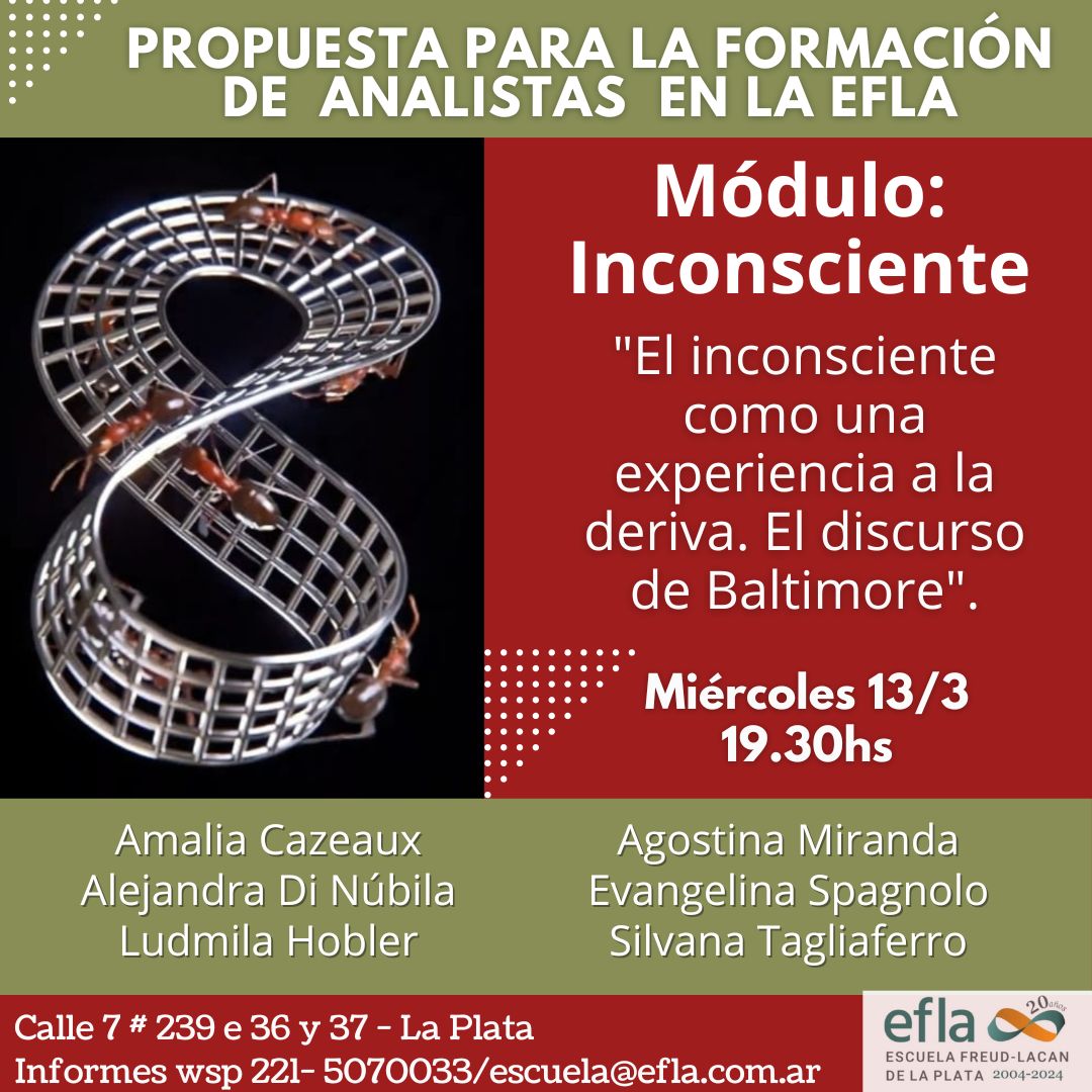 Flyer Módulo inconsciente